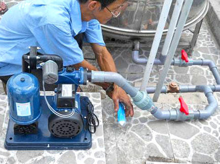 Lưu ý khi lắp đặt máy bơm nước