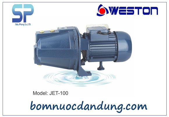 Máy bơm tự hút Weston Jet 100 Máy bơm tự hút Weston Jet 100