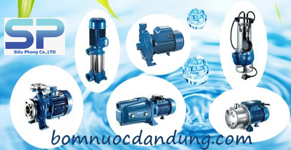 NGUYÊN TẮC HOẠT ĐỘNG CỦA MÁY BƠM NƯỚC TƯỚI RUỘNG